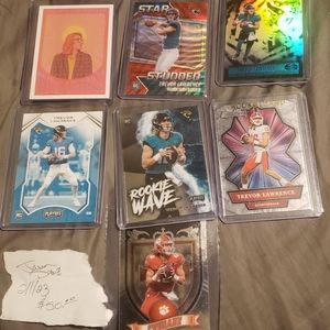 Lot of Trevor Lawrence cards